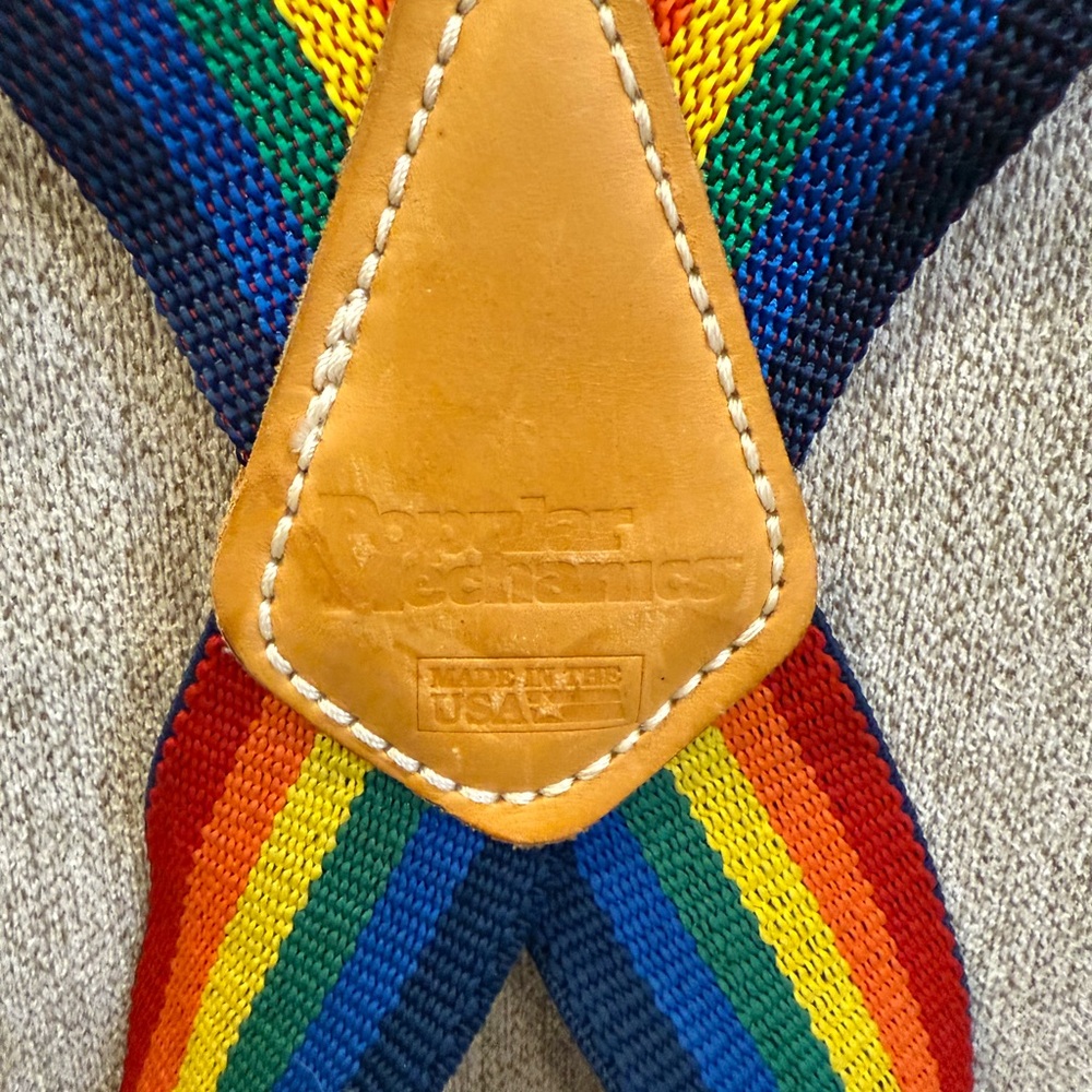 Rainbow Suspenders by